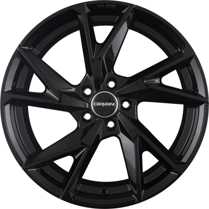 Carmani 23 Rudi black Alufelge 8x18 Zoll ET45 LK 5x114.3 ML72.6 – Bild 3