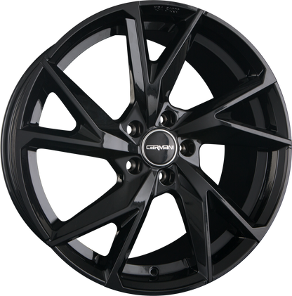 Carmani 23 Rudi black Alufelge 8x18 Zoll ET45 LK 5x114.3 ML72.6 – Bild 4