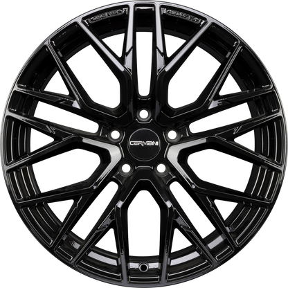 Carmani CA20 Ludwig Black (B) Alufelge 9x21 Zoll ET45 LK 5x130 ML71.6 – Bild 3