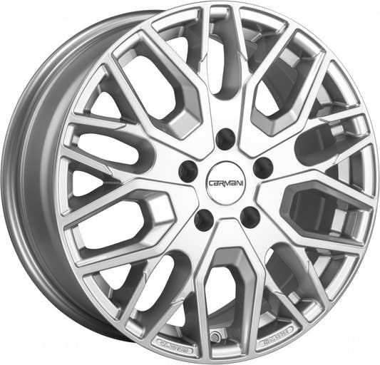 Carmani 20 Ludwig HL white silver 7.5x18 ET51 - LK5/112 ML66.6