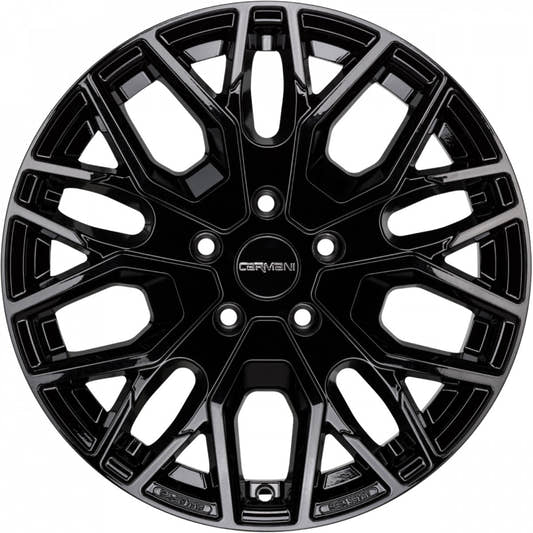 Carmani 20 Ludwig HL black 7.5x18 ET51 - LK5/112 ML66.6