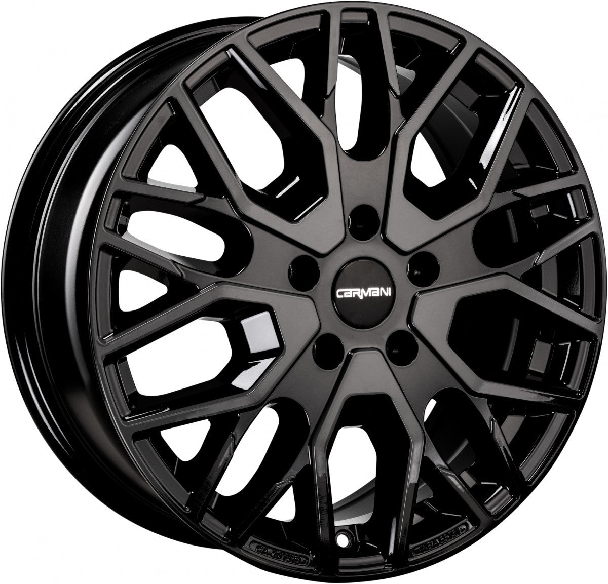 Carmani 20 Ludwig HL black 7.5x18 ET53 - LK5/118 ML71.1