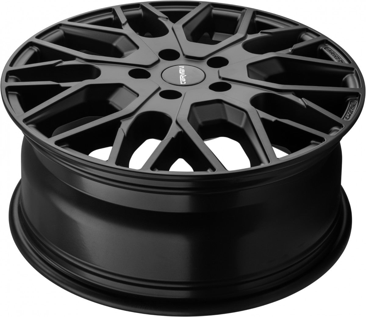Carmani 20 Ludwig HL black matt 7.5x18 ET50 - LK5/160 ML65.1