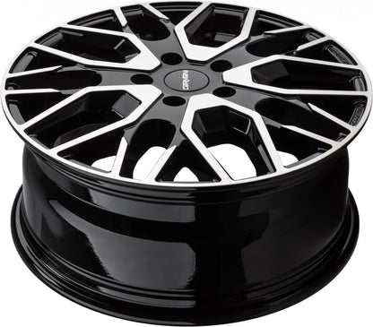 Carmani 20 Ludwig HL black polish 7.5x18 ET50 - LK5/160 ML65.1