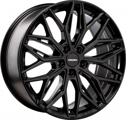 Carmani 26 Max black 7x17 ET51 - LK5/100 ML57.1