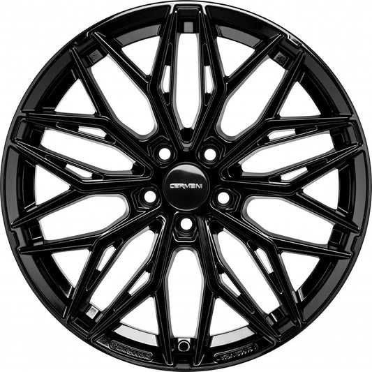 Carmani 26 Max black 7x17 ET50 - LK5/108 ML65.1
