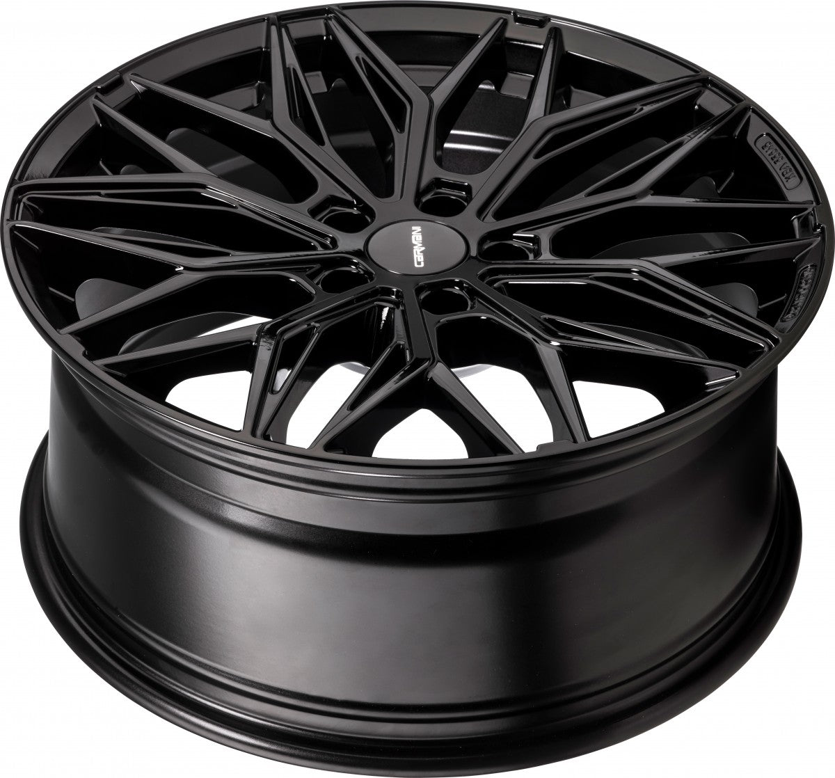 Carmani 26 Max black 7x17 ET50 - LK5/108 ML65.1