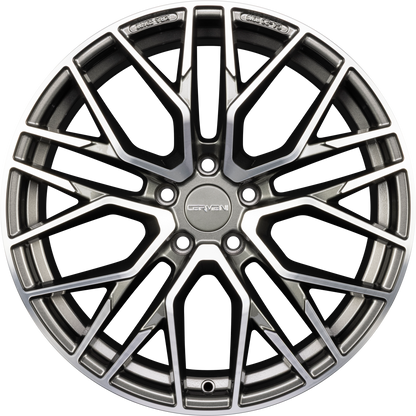 Carmani 20 Ludwig hyper gun polish Alufelge 8.5x19 Zoll ET30 LK 5x114.3 ML72.6 – Bild 3