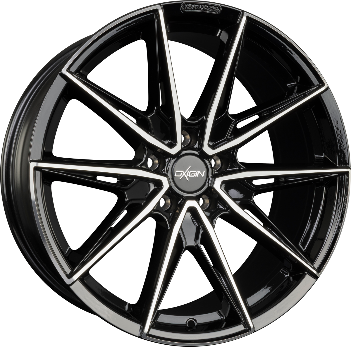 Oxigin 30 Oxheat black full polish Alufelge 8.5x19 Zoll ET45 LK 5x108 ML72.6 – Bild 3