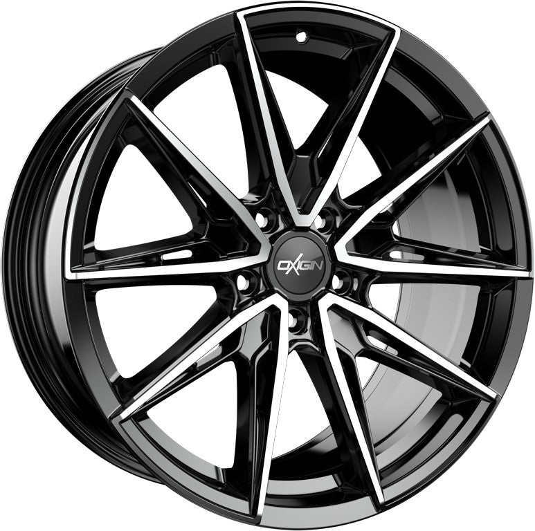Oxigin 30 Oxheat black full polish Alufelge 9x20 Zoll ET28 LK 5x112 ML66.6