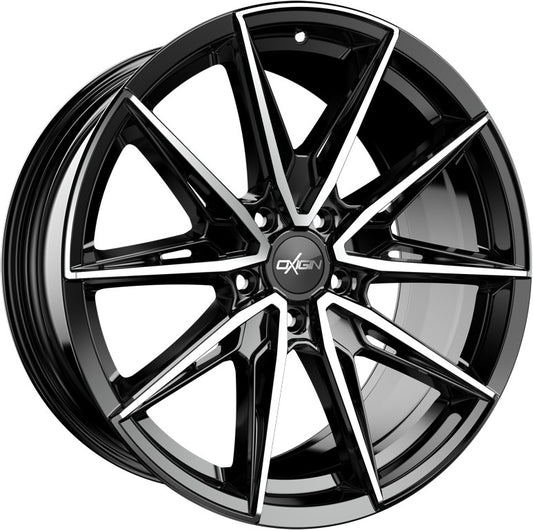 Oxigin 30 Oxheat black full polish Alufelge 9x20 Zoll ET45 LK 5x108 ML72.6