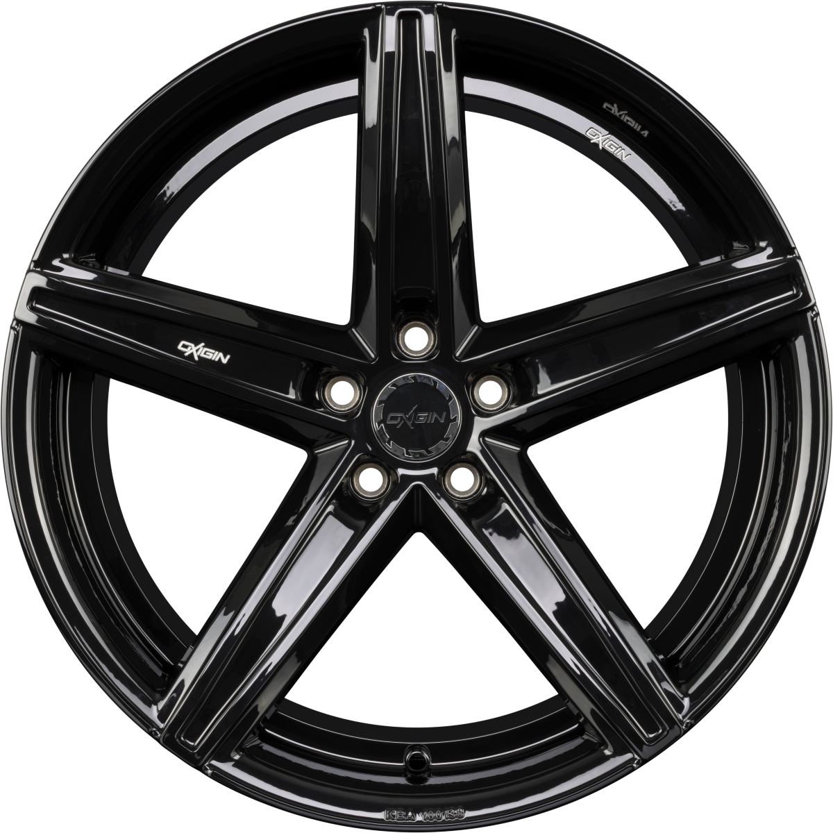 Oxigin 18_E Concave Evolution black Alufelge 8.5x19 Zoll ET29 LK 5x112 ML66.6 – Bild 5