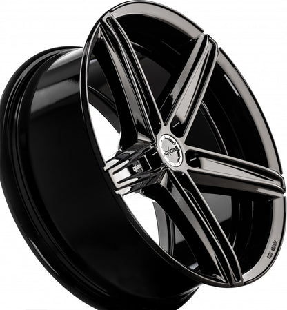 Oxigin 18_E Concave Evolution black Alufelge 9.5x19 Zoll ET25 LK 5x112 ML66.6 – Bild 4
