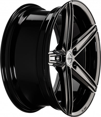 Oxigin 18_E Concave Evolution black Alufelge 9.5x19 Zoll ET45 LK 5x112 ML66.6 – Bild 3