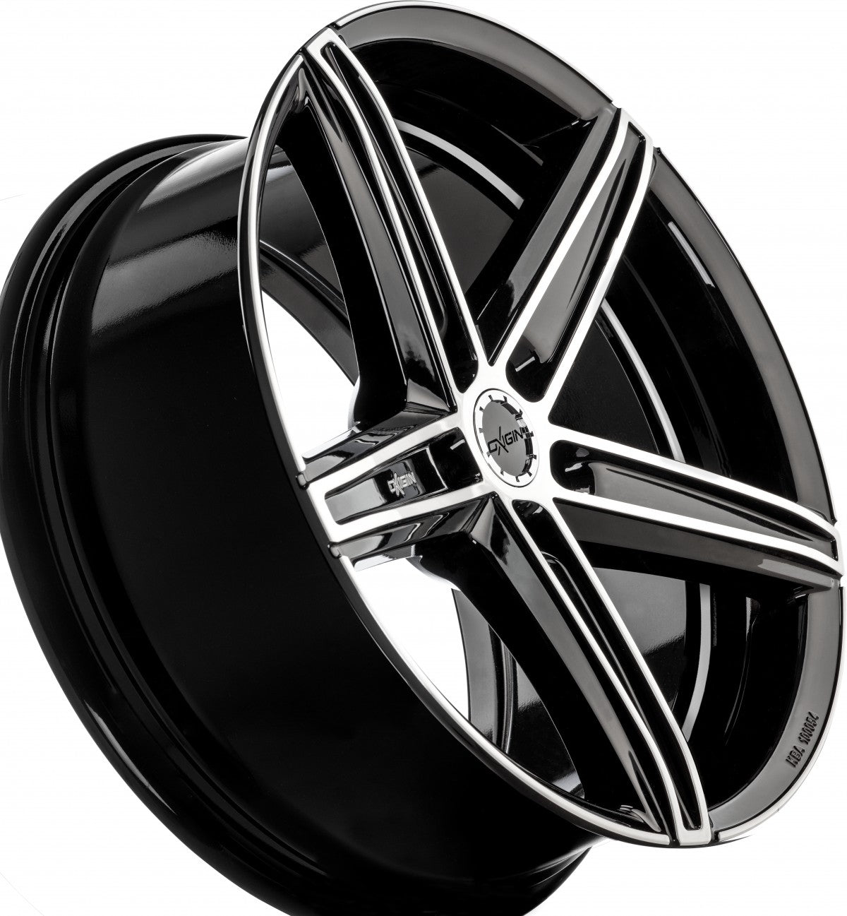 Oxigin 18_E Concave Evolution black full polish Alufelge 9.5x19 Zoll ET40 LK 5x120 ML72.6 – Bild 3