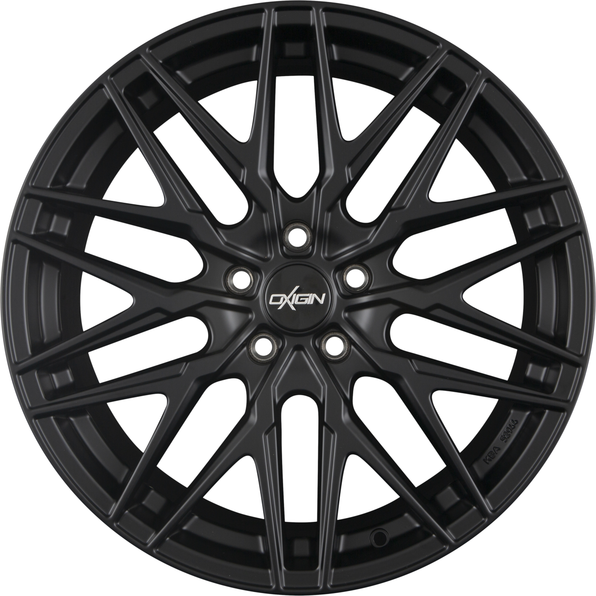 Oxigin OX25 Oxcross Black Matt (BM) Alufelge 8.5x19 Zoll ET43 LK 5x114.3 ML72.6
