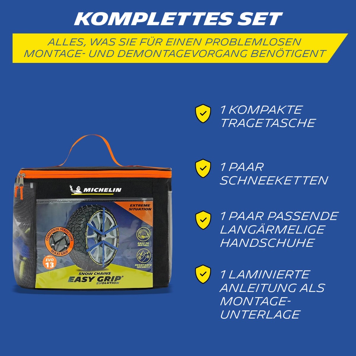Michelin-Helix Schneekette EASY GRIP EVOLUTION Evo 12 – Bild 5