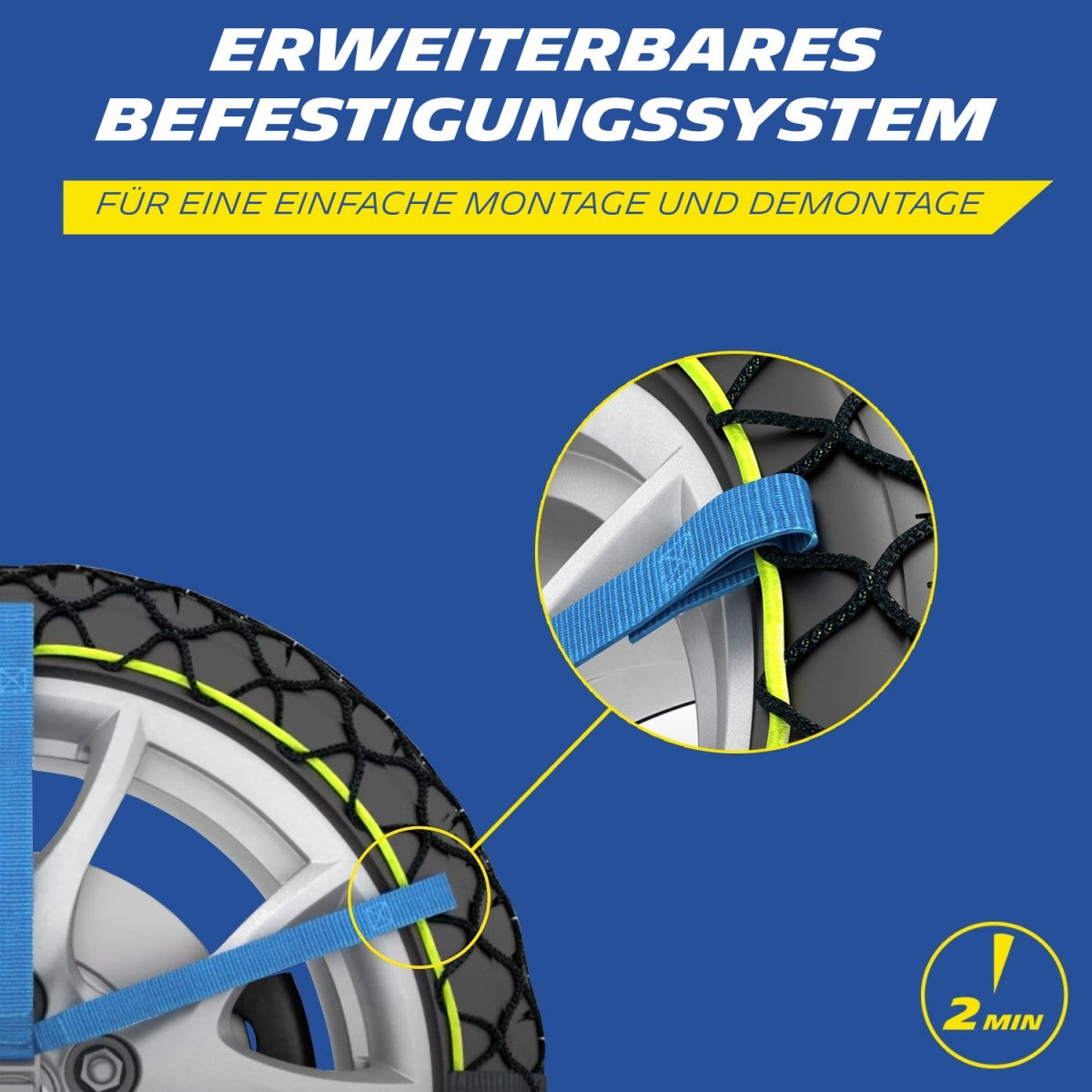 Michelin-Helix Schneekette EASY GRIP EVOLUTION Evo 12 – Bild 7
