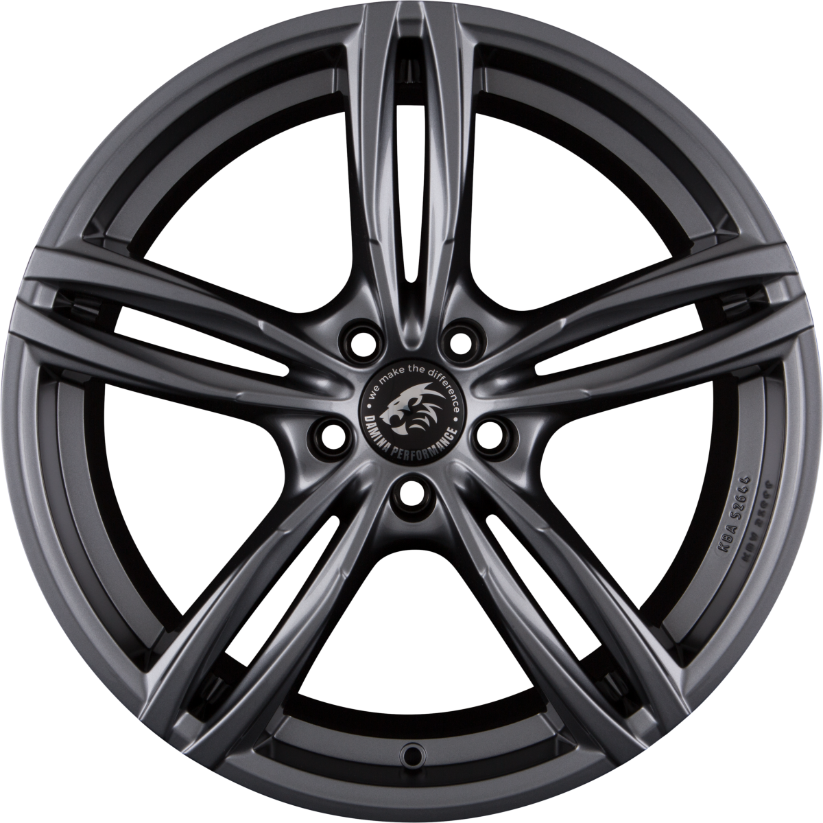 Damina Performance DM03 Anthracite Alufelge 8x18 Zoll ET30 LK 5x112 ML66.6