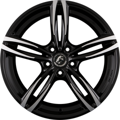 Damina Performance DM03 Black Polished Alufelge 8x18 Zoll ET30 LK 5x112 ML66.6