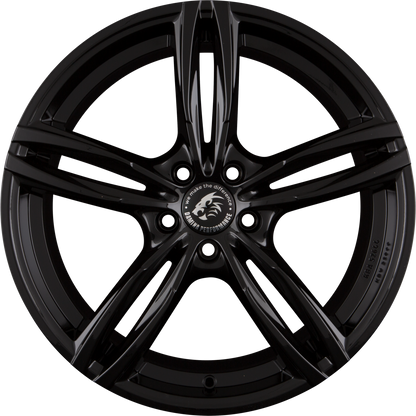 Damina Performance DM03 black Alufelge 8x18 Zoll ET35 LK 5x120 ML72.6 – Bild 2