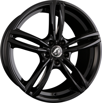 Damina Performance DM03 black Alufelge 8x18 Zoll ET35 LK 5x120 ML72.6 – Bild 3