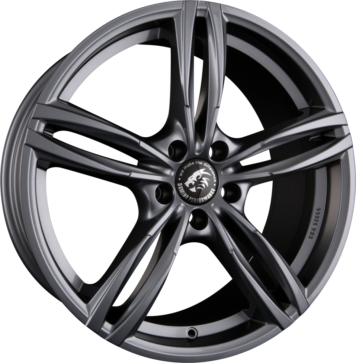 Damina Performance DM03 Anthracite Alufelge 8x18 Zoll ET45 LK 5x120 ML72.6 – Bild 2