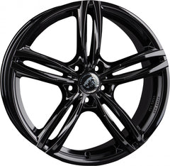 Damina Performance DM03 black Alufelge 8.5x19 Zoll ET35 LK 5x120 ML72.6