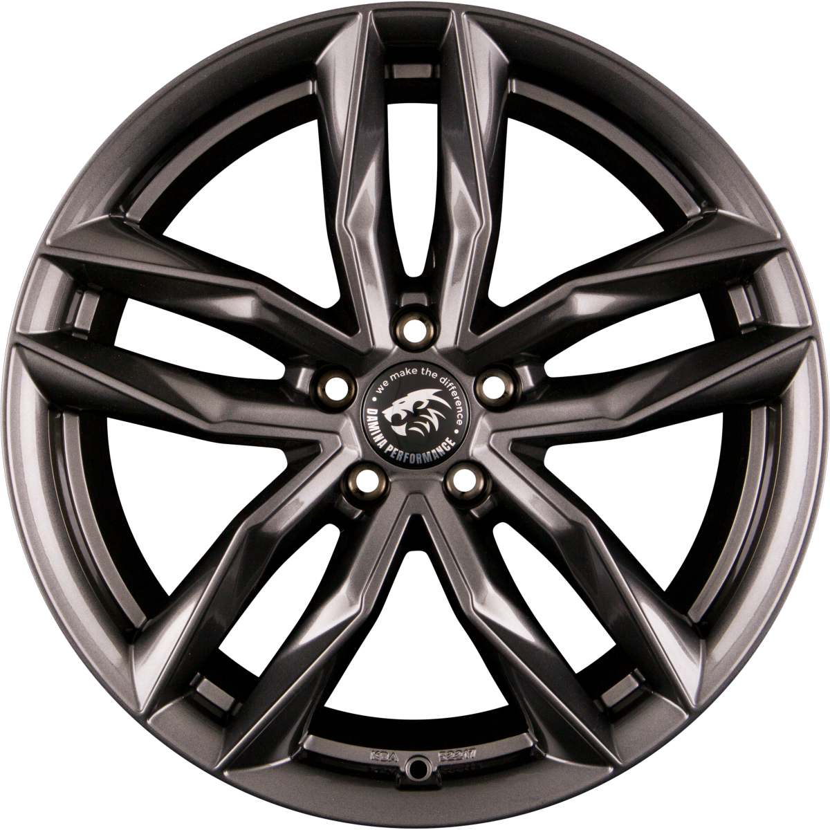 Damina Performance DM05 Anthrazit Alufelge 8x18 Zoll ET25 LK 5x112 ML66.6