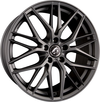 Damina Performance DM08 Matt Grey Painted Alufelge 8x18 Zoll ET35 LK 5x112 ML66.6 – Bild 2