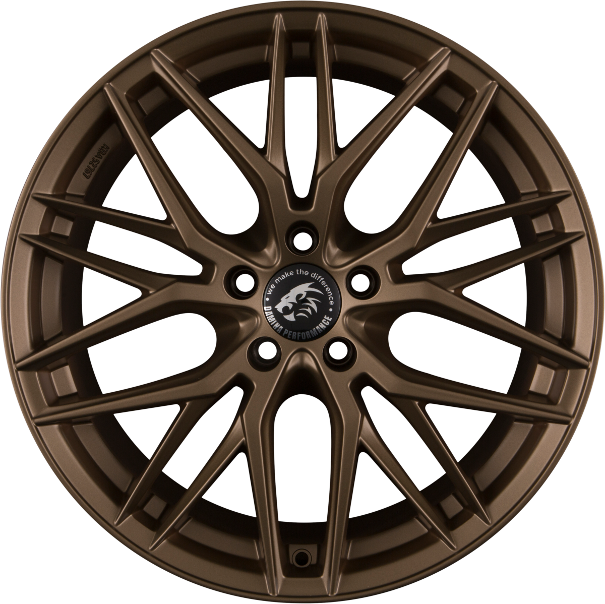 Damina Performance DM08 Bronze Matt Alufelge 8x18 Zoll ET35 LK 5x120 ML72.6