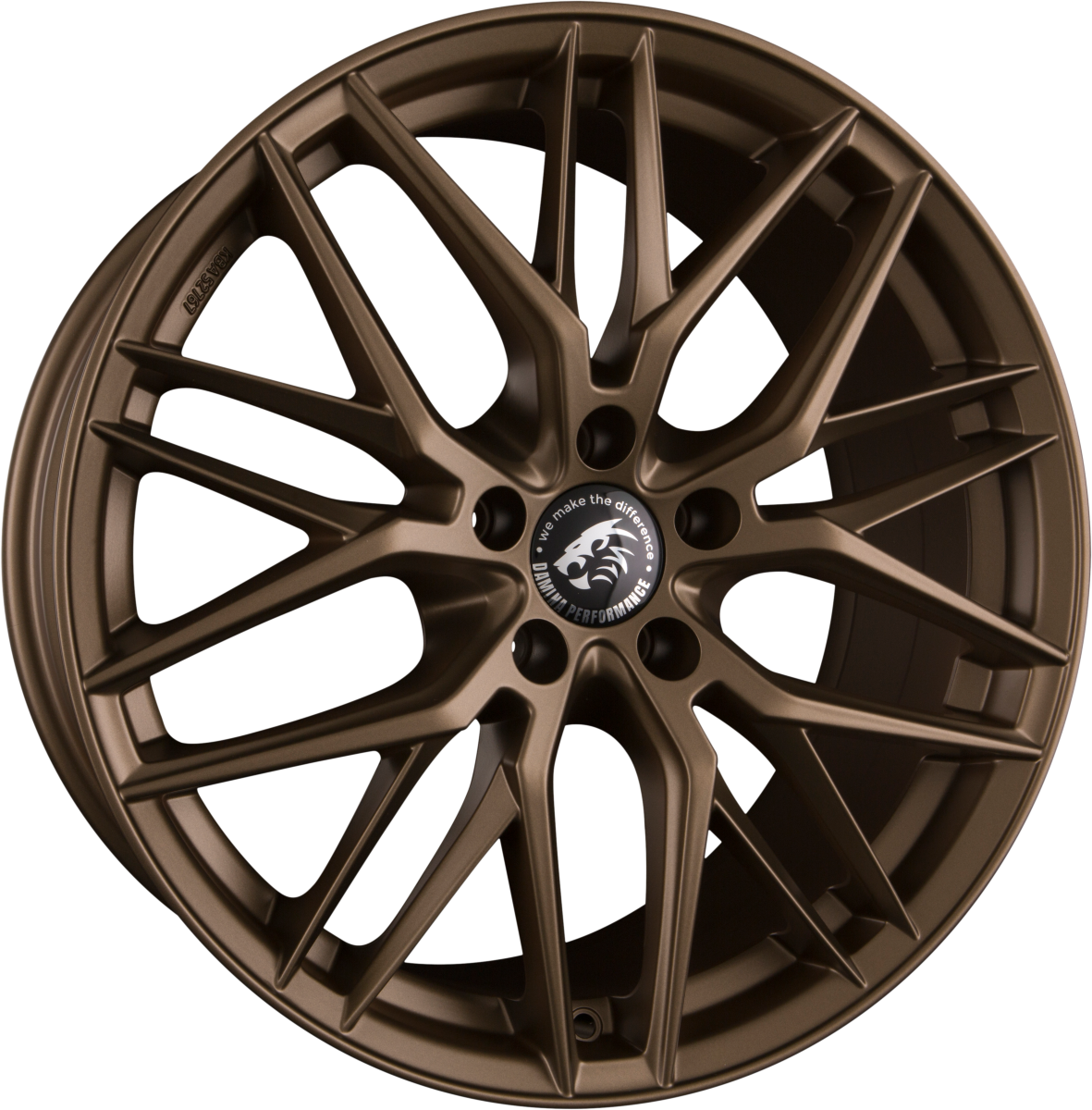 Damina Performance DM08 Bronze Matt Alufelge 8x18 Zoll ET35 LK 5x120 ML72.6 – Bild 2