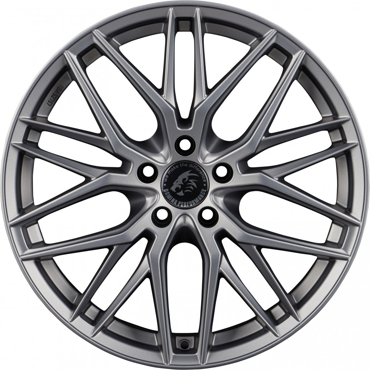 Damina Performance DM08 matt grey Alufelge – Bild 2