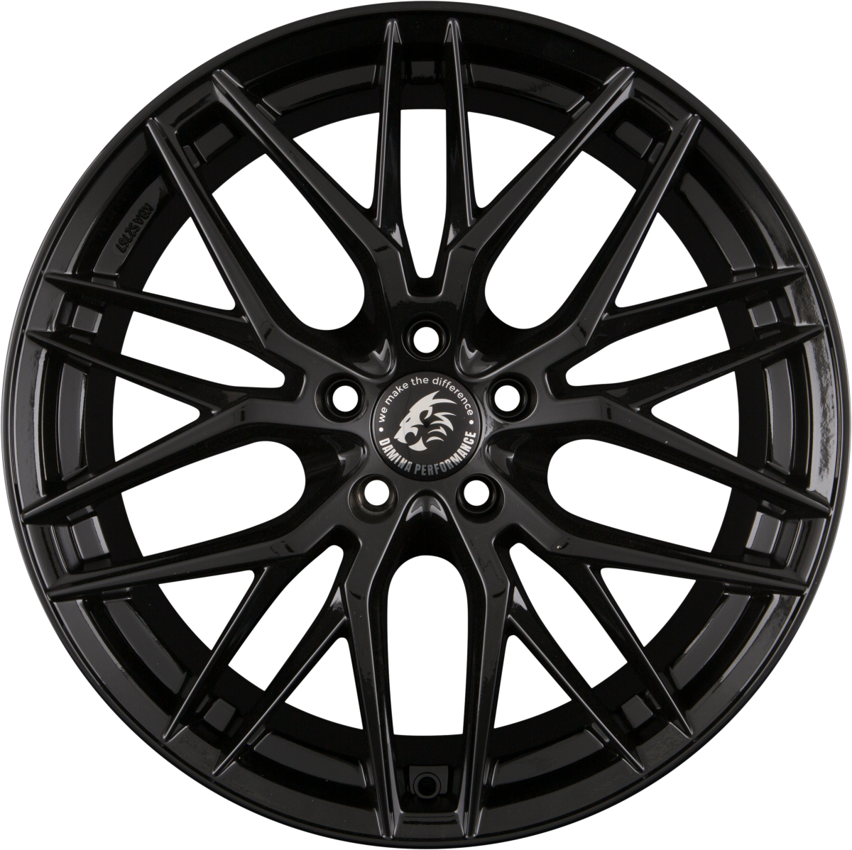 Damina Performance DM08 black Alufelge 8.5x19 Zoll ET35 LK 5x112 ML66.6 – Bild 3