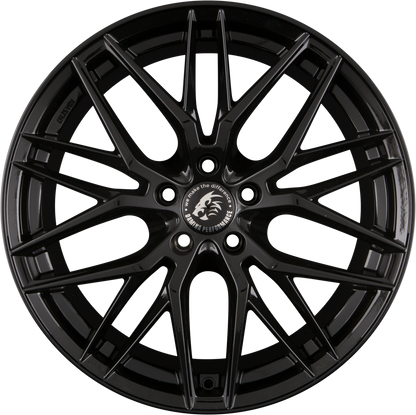Damina Performance DM08 black Alufelge 8.5x19 Zoll ET35 LK 5x112 ML66.6 – Bild 3