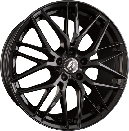 Damina Performance DM08 black Alufelge 8.5x19 Zoll ET35 LK 5x112 ML66.6 – Bild 4