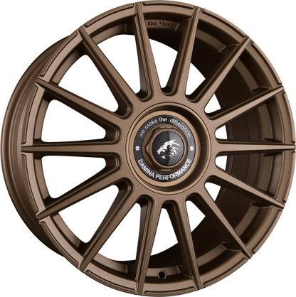 Damina Performance DM09 Matt Bronze Painted Alufelge 8x18 Zoll ET35 LK 5x112 ML72.6