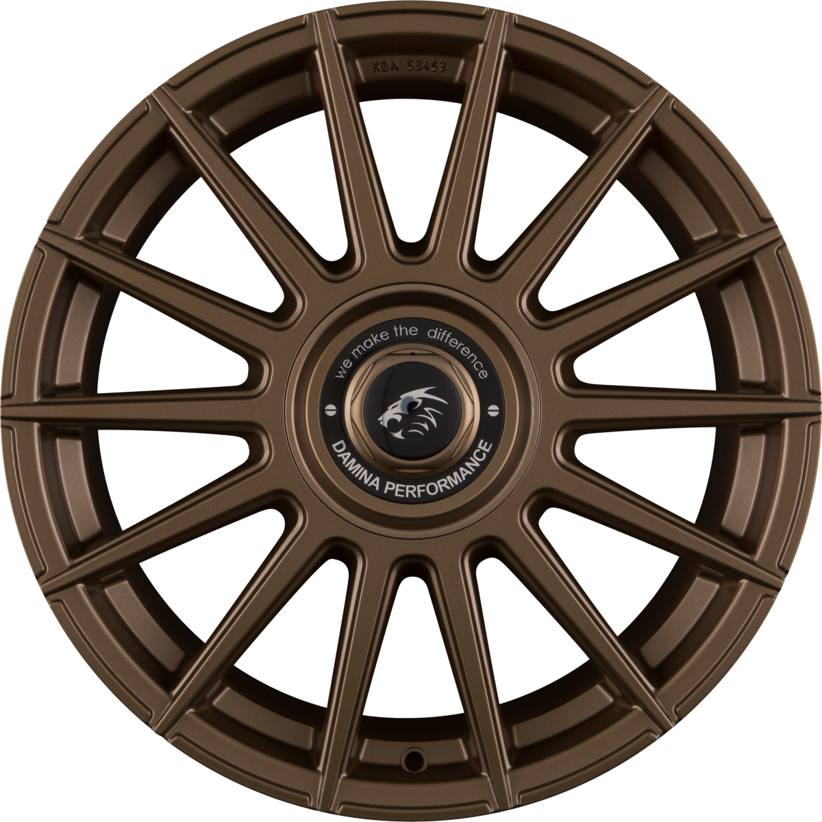 Damina Performance DM09 Matt Bronze Painted Alufelge 8x18 Zoll ET45 LK 5x112 ML72.6