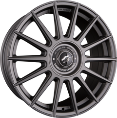 Damina Performance DM09 Matt Grey Painted Alufelge 8x18 Zoll ET45 LK 5x108 ML72.6