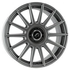 Damina Performance DM09 matt grey - Inlay black Alufelge 8.5x19 Zoll ET35 LK 5x112 ML72.6