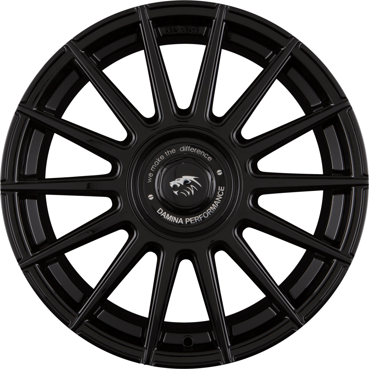 Damina Performance DM09 Black Painted Alufelge 8.5x19 Zoll ET35 LK 5x112 ML72.6
