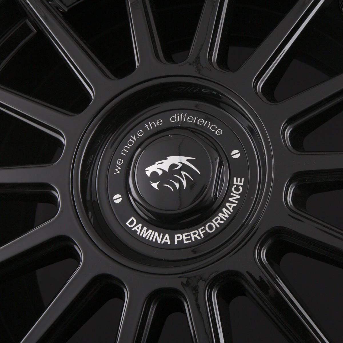 Damina Performance DM09 Black Painted Alufelge 8.5x19 Zoll ET45 LK 5x112 ML72.6 – Bild 2