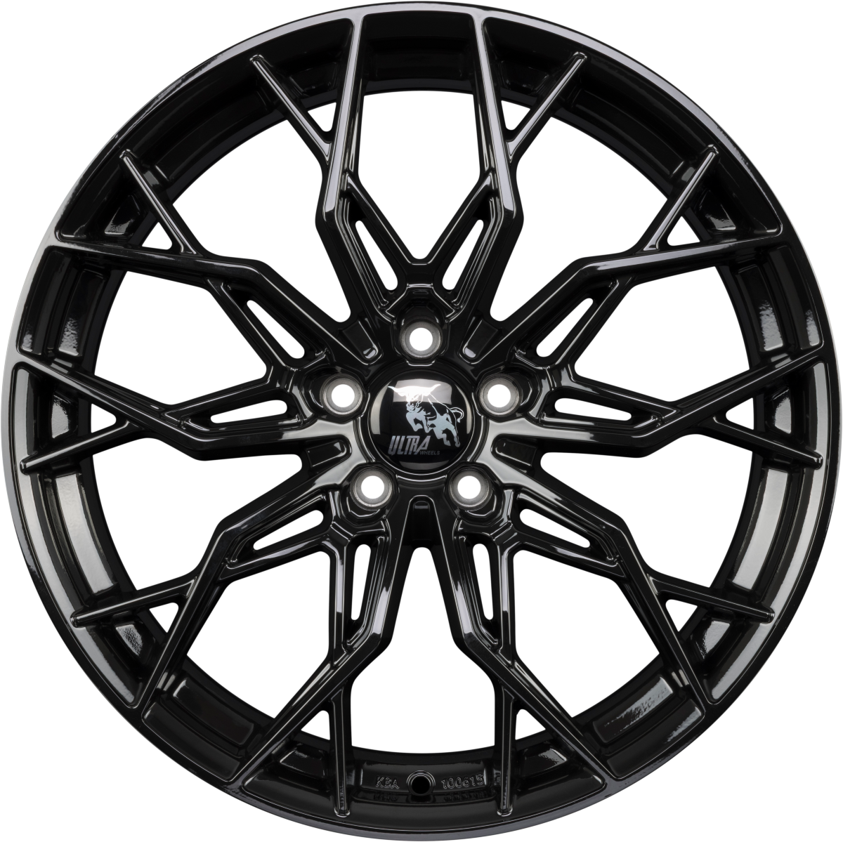 Ultra Wheels UA25-X-Ray Black Alufelge 8.5x19 Zoll ET45 LK 5x112 ML66.6