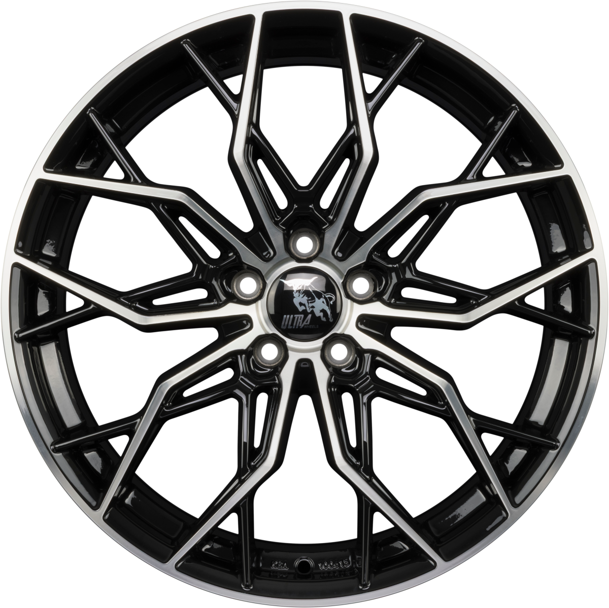 Ultra Wheels UA25-X-Ray Black Polished Alufelge 8.5x19 Zoll ET30 LK 5x112 ML72.6