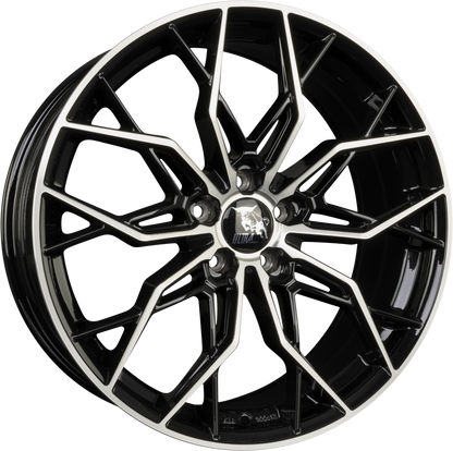 Ultra Wheels UA25-X-Ray Black Polished Alufelge 8.5x19 Zoll ET30 LK 5x112 ML72.6 – Bild 2