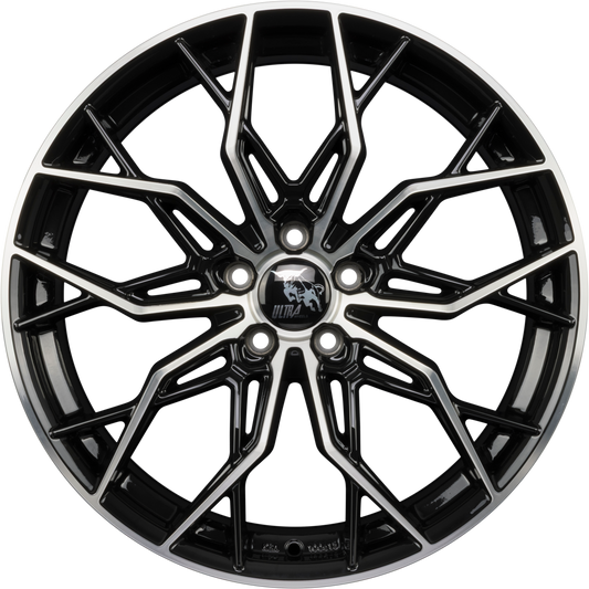 Ultra Wheels UA25-X-Ray Black Polished Alufelge 8.5x20 Zoll ET30 LK 5x112 ML72.6