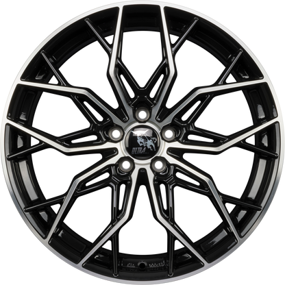 Ultra Wheels UA25-X-Ray Black Polished Alufelge 8.5x20 Zoll ET35 LK 5x120 ML72.6