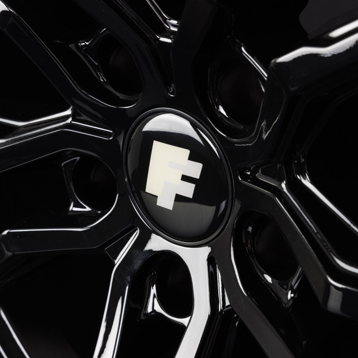 FF-Wheels FF03 Black Painted Alufelge 8.5x19 Zoll ET35 LK 5x112 ML66.6 – Bild 3