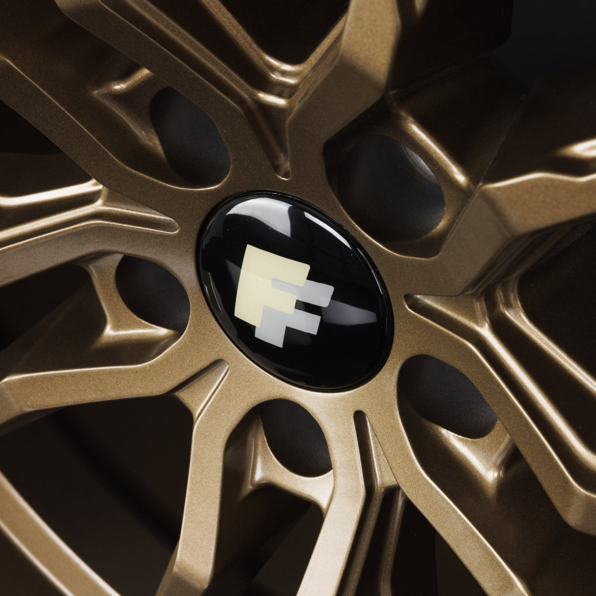 FF-Wheels FF03 Bronze Matt Alufelge 8.5x19 Zoll ET35 LK 5x112 ML66.6 – Bild 3