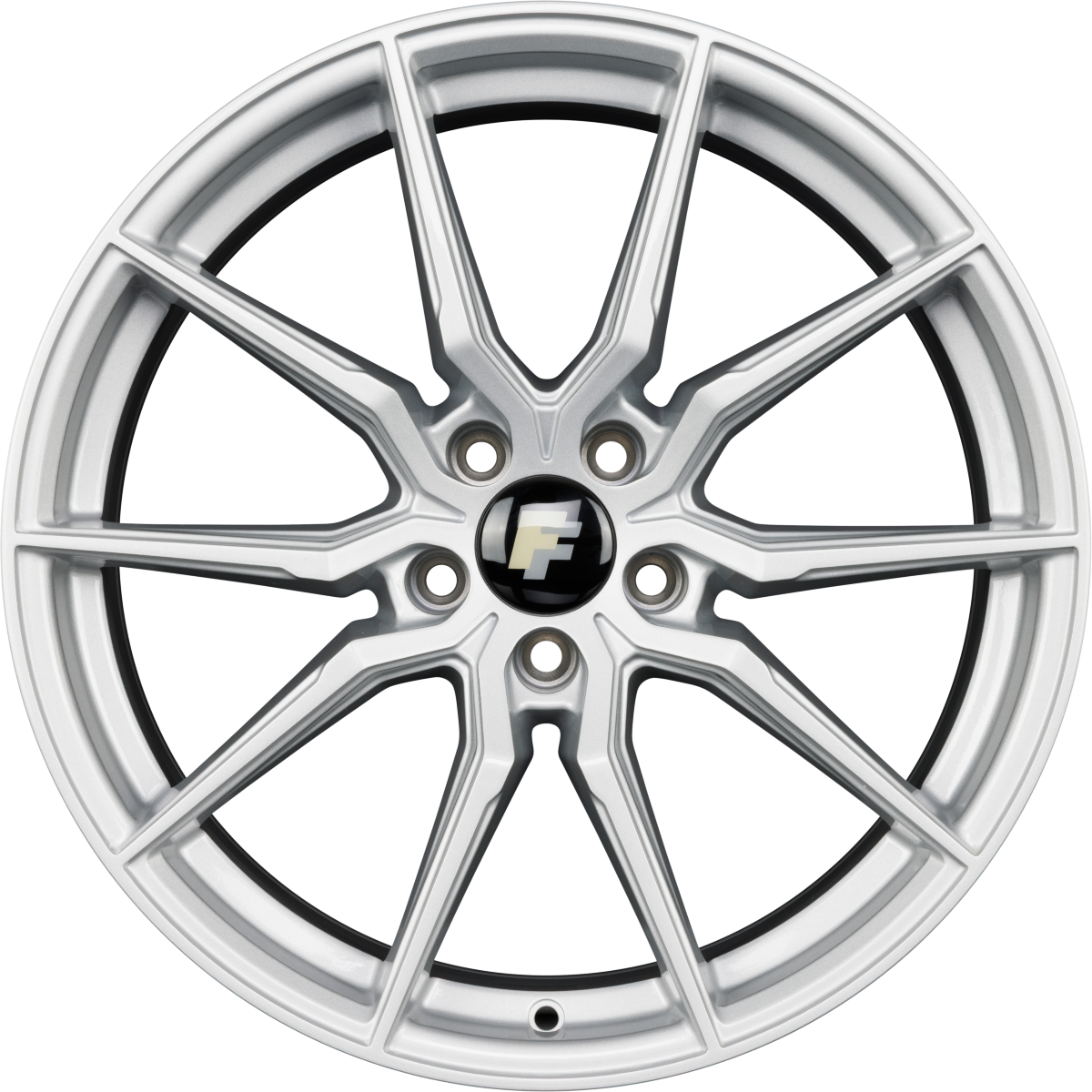 FF-Wheels FF03 Silver Painted Alufelge 8.5x19 Zoll ET30 LK 5x112 ML72.6